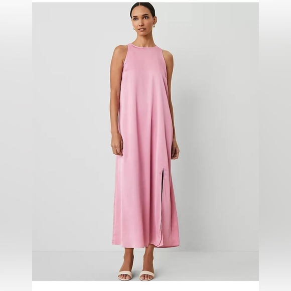 Ann Taylor Dresses & Skirts - NWT $169  ANN TAYLOR Maxi swing dress in enchanted pink sz 4